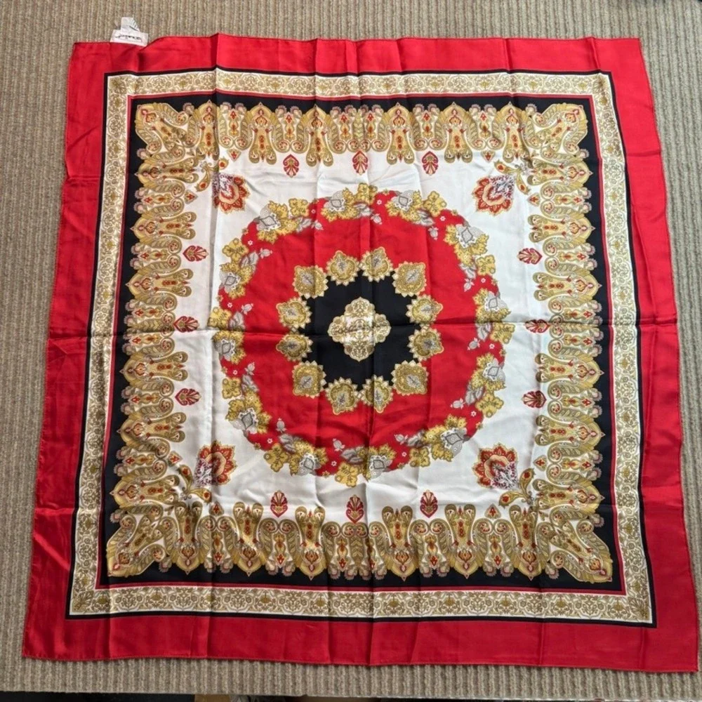 Talbots square silk